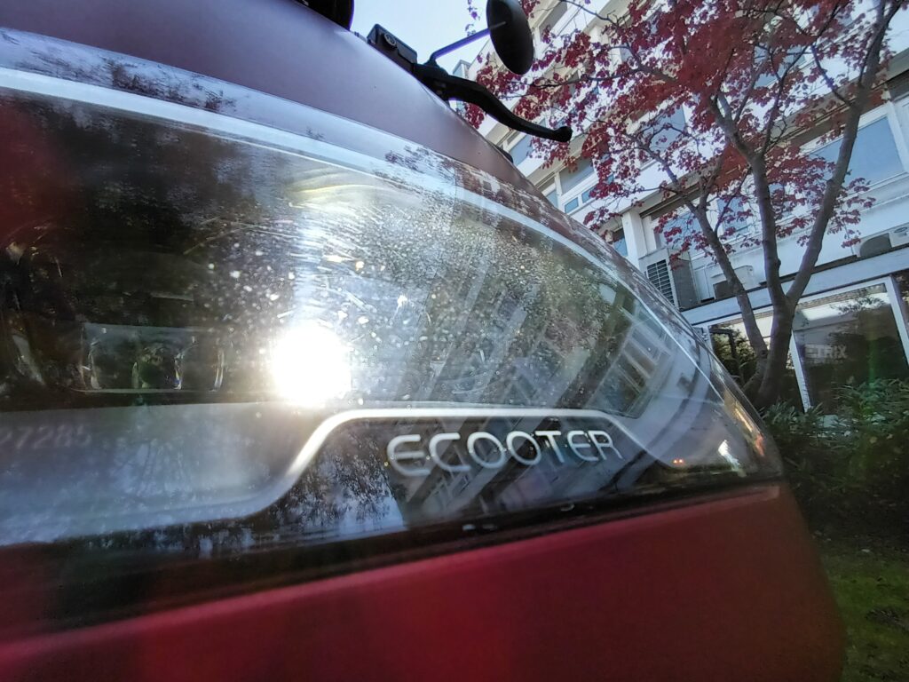 Effizientes Lichtsystem Ecooter E2 