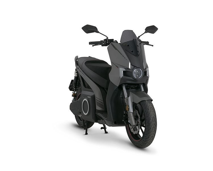 Silence S01+ electric scooter grey front