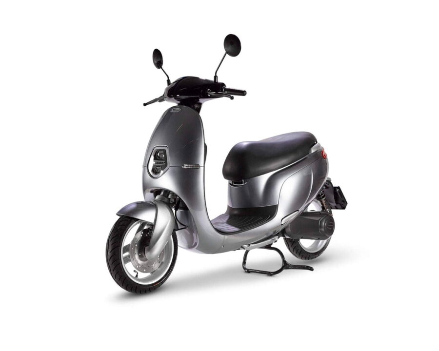 electric scooter ecooter e1 silver