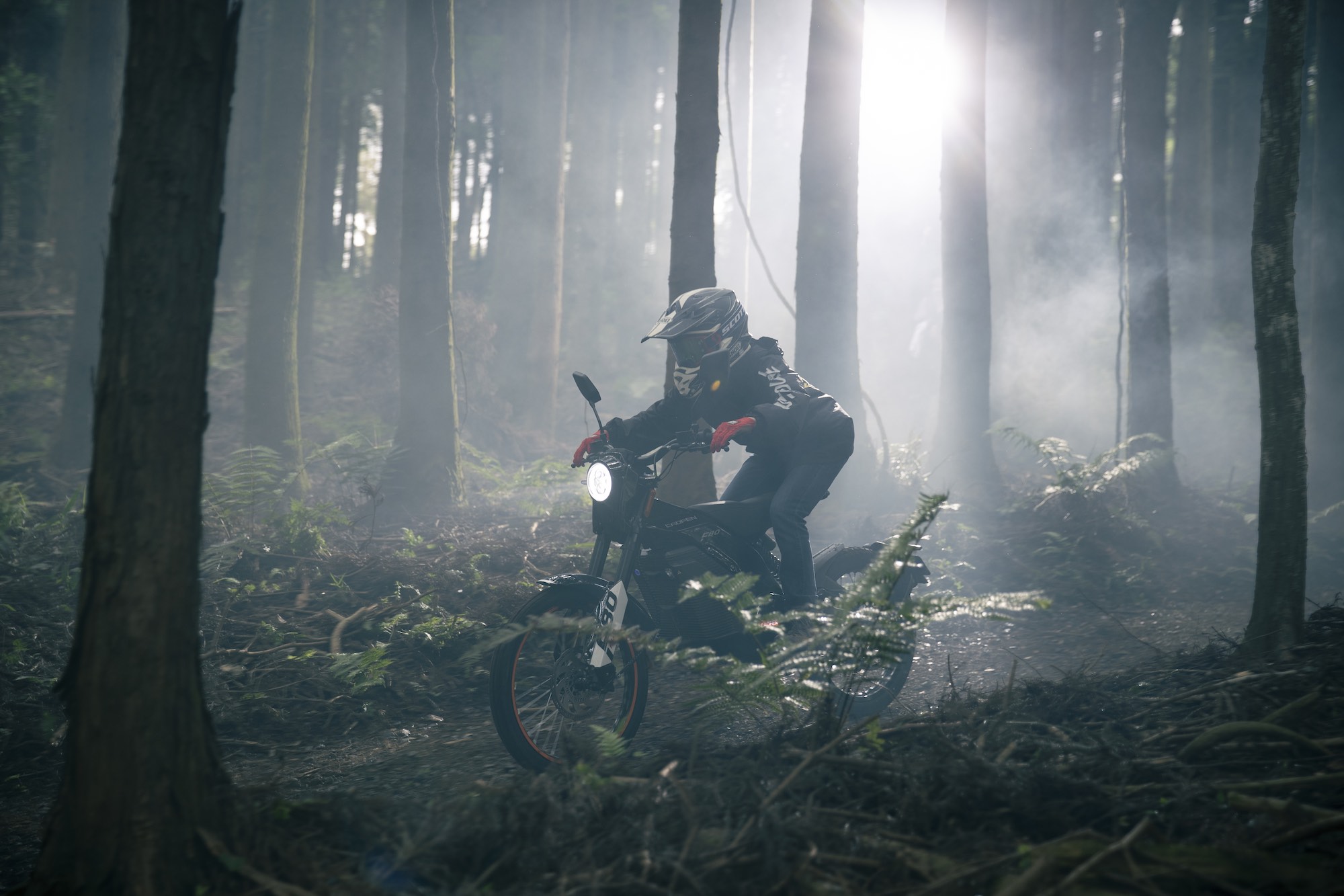 Caofen F80 Etrix Electric Cross Bike Emotion In The Forest