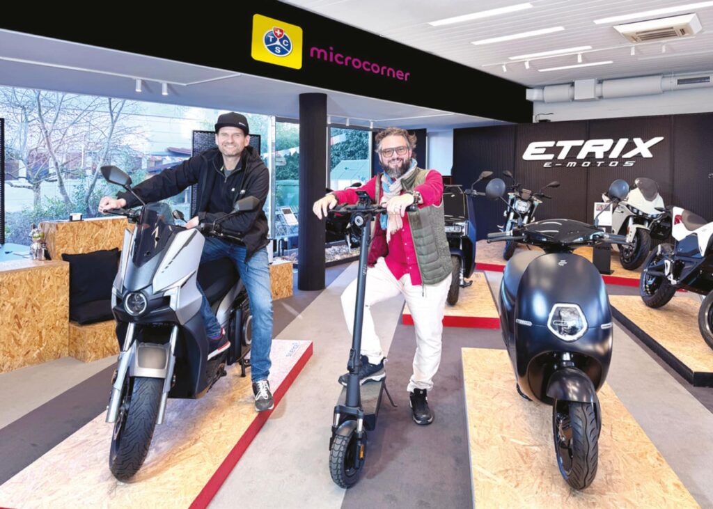 Microcorner neu bei etrix mit George und Stephan