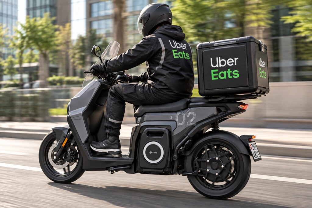 Livreur Uber Eats